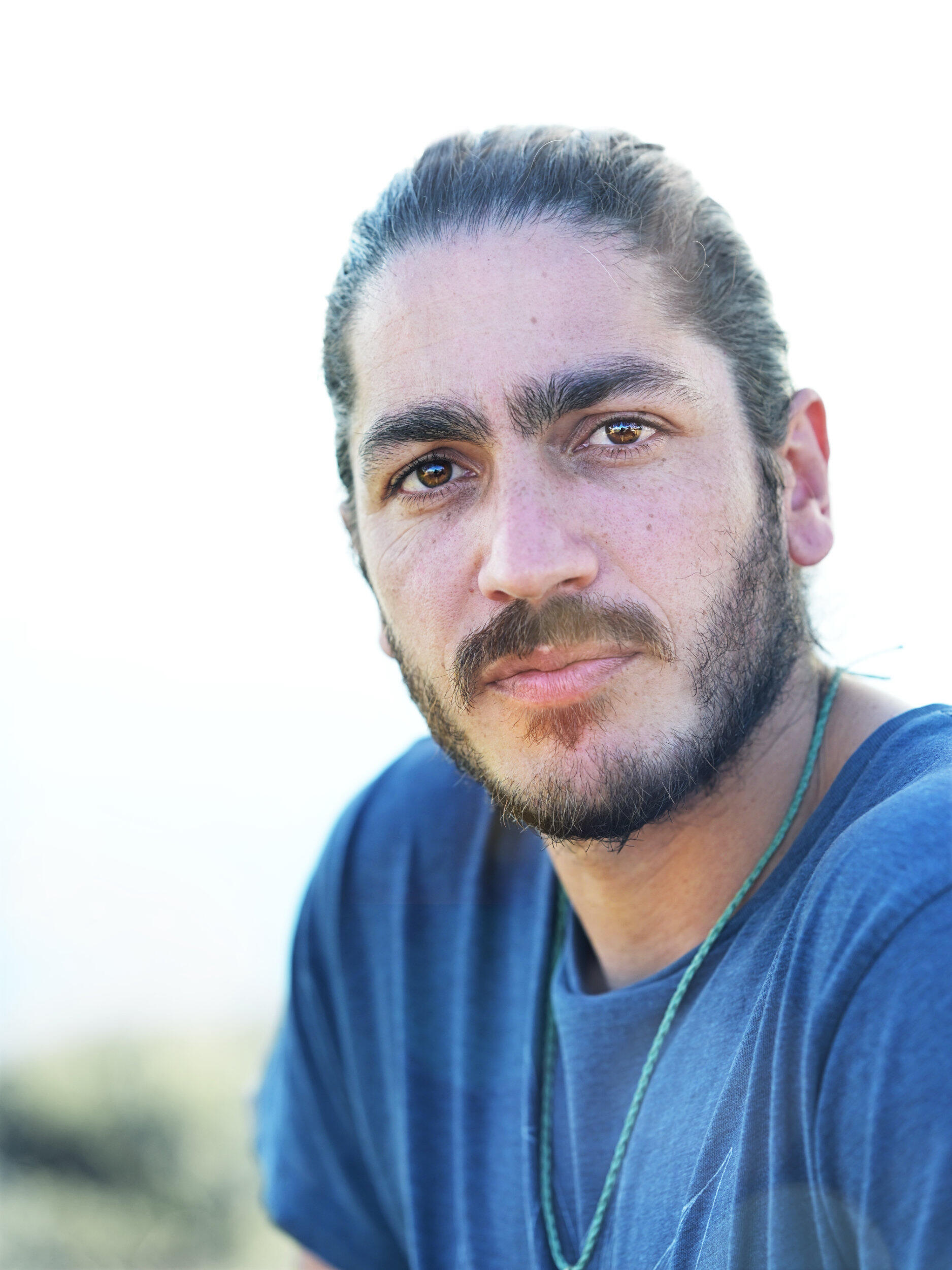 This portrait was captured at Brighton Beach, Victoria. Theres such depth in his eyes as he gazes into my lens.